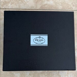 Prada Black Textured Box